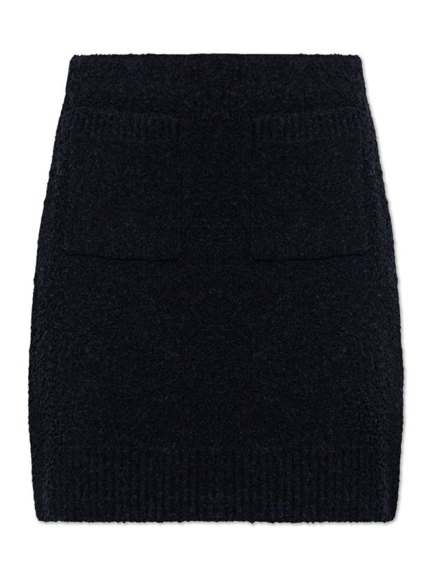 Bottega Veneta Skirt With Pockets, Women's, Navy Blue - BOTTEGA VENETA - BALAAN 1