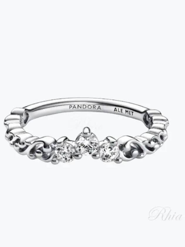 Regal Swirl Tiara Ring Silver - PANDORA - BALAAN 2