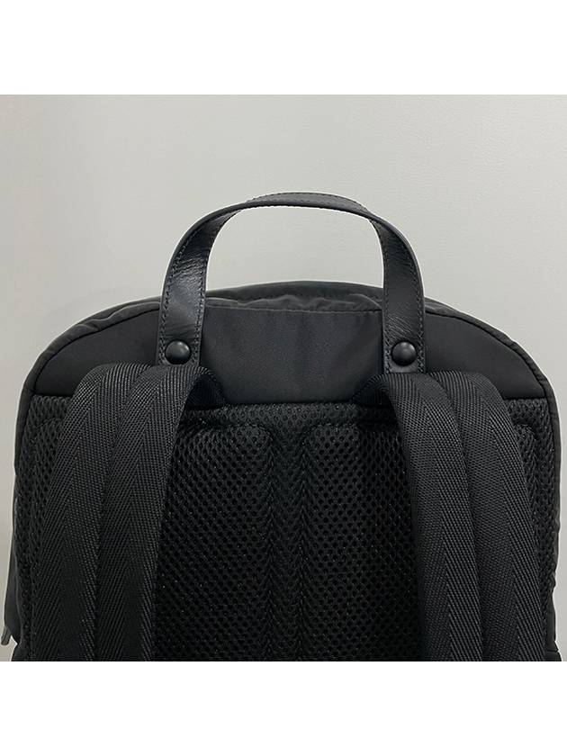 Triangle Logo Re-Nylon Backpack Black - PRADA - BALAAN 11