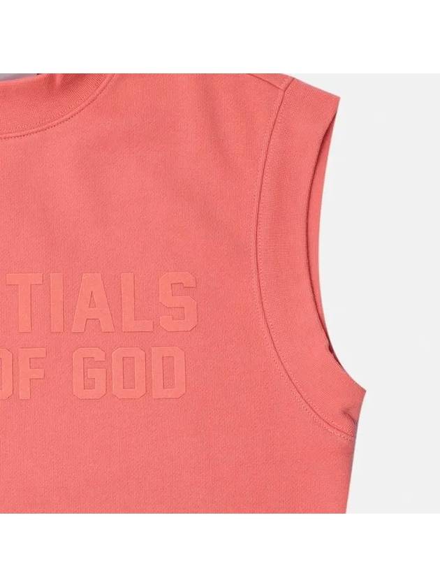 Essential Kids Coral Logo Vest 785SU222072K - FEAR OF GOD - BALAAN 2