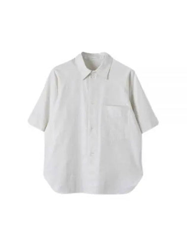 24 SHORT SLEEVE RAGLAN SHIRT OFF white MESH0509S24LBC OFW - MARGARET HOWELL - BALAAN 1