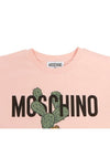 Kids short sleeved T shirt HTM03R LAA02 50209 Adults can wear - MOSCHINO - BALAAN 3