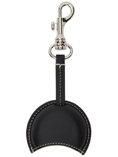 Amber Amber logo debossed case leather key holder key ring black - A.P.C. - BALAAN 2