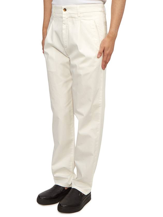 straight pants white - RVR LARDINI - BALAAN 3