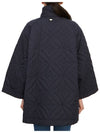 Pittore Button High Neck Padded Navy - MAX MARA - BALAAN 5