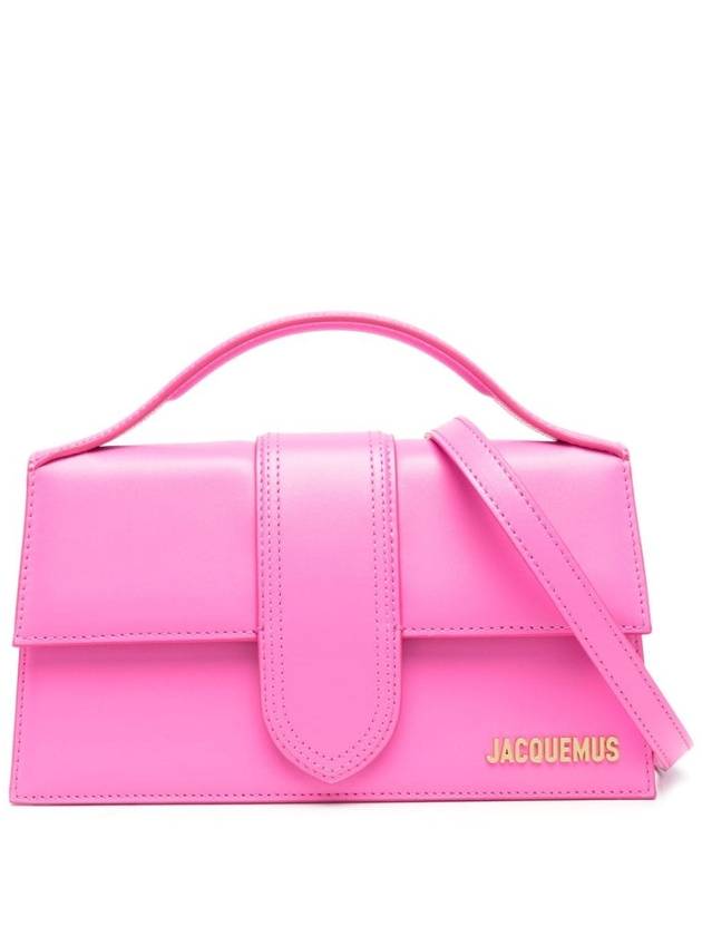 Le Grand Bambino Flap Cross Bag Neo Pink - JACQUEMUS - BALAAN 2