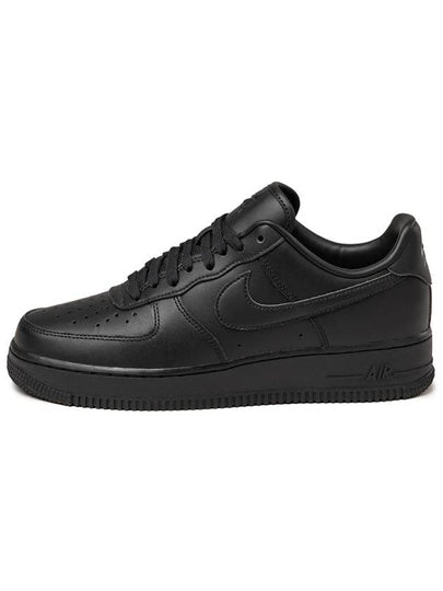 Air Force 1 '07 Low Top Sneakers Triple Black - NIKE - BALAAN 2