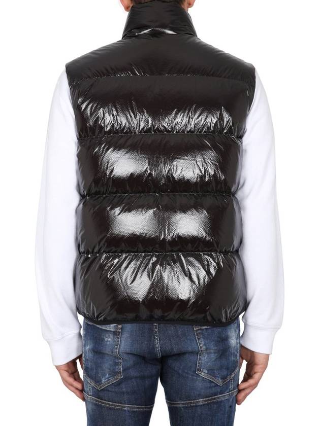 Logo Down Vest Black - DSQUARED2 - BALAAN 4