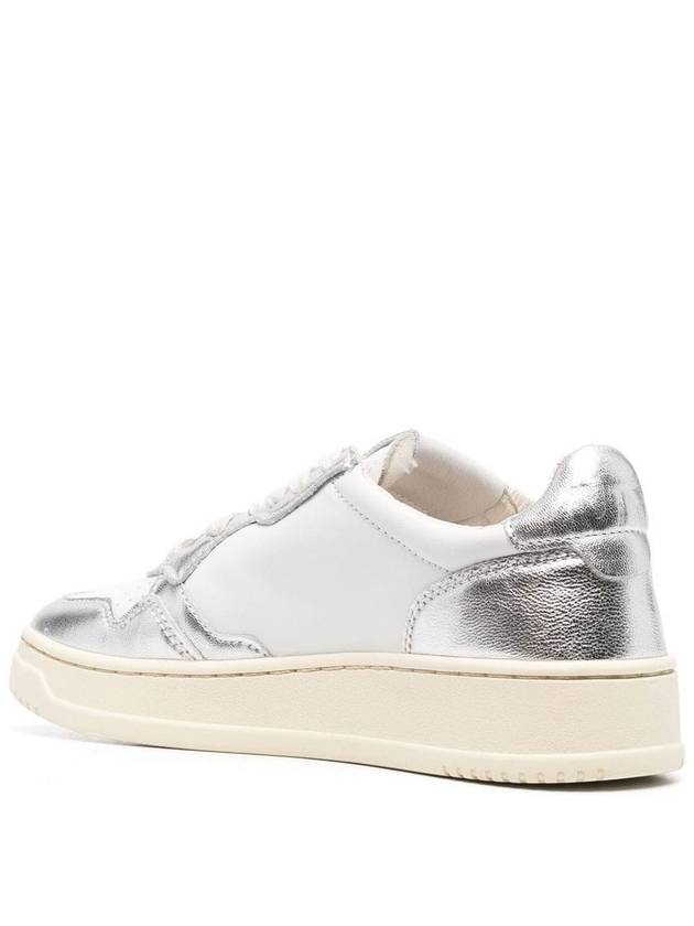 Medalist Silver Tab Low Top Sneakers White - AUTRY - BALAAN 4