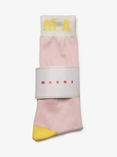 Color Block Socks Light Pink SKMC0120Q0UFC1H200C09 - MARNI - BALAAN 2