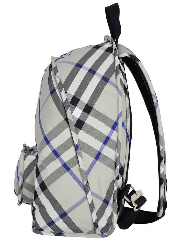 Shield Check Backpack Light Clean - BURBERRY - BALAAN 4