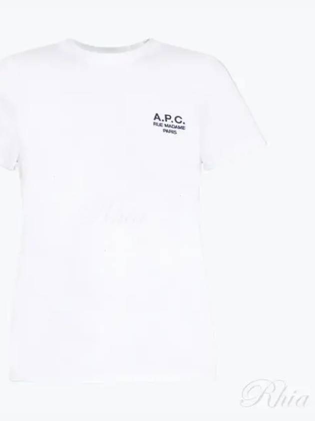 Denise Embroidered Short Sleeve T-shirt White - A.P.C. - BALAAN 2