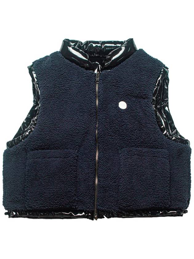 Reversible Glossy Padded Vest Black - DON’T ASK MY PLAN - BALAAN 4