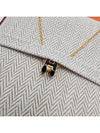 Mini Pop H Pendant Necklace Gold Noir - HERMES - BALAAN 4