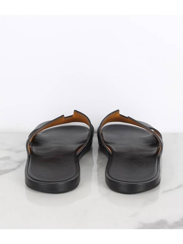 Men s Izmir Slippers Black 43 5 285 - HERMES - BALAAN 4