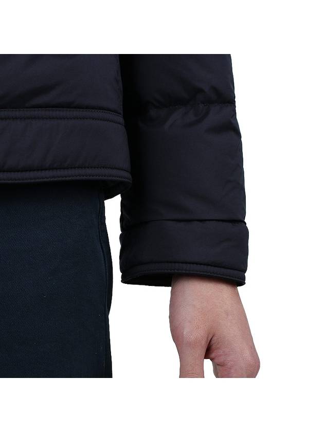 down padded jacket black - HERNO - 10