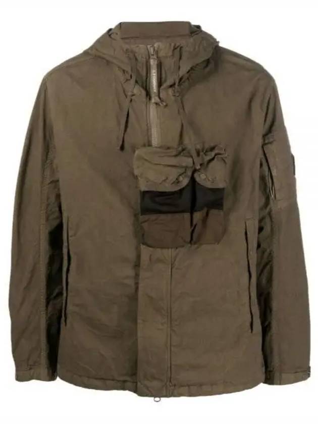 Batic Hooded Jacket Green - CP COMPANY - BALAAN 2