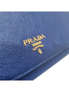 Women s 1M1440 Navy Saffiano Gold Chain Wallet and Mini Cross Bag - PRADA - BALAAN 5