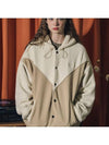 fleece snap hooded jacket cream beige - CPGN STUDIO - BALAAN 2