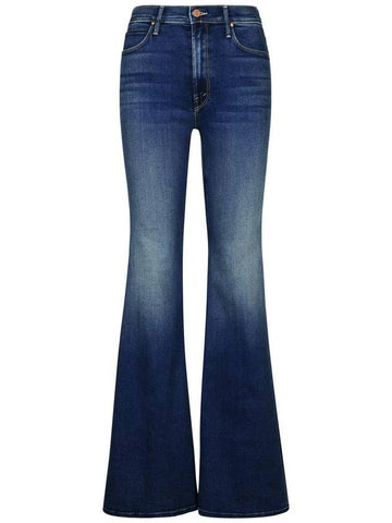 Mother 'The Doozy' Blue Cotton Blend Jeans - MOTHER - BALAAN 1