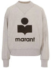 SW0003FA A1M07E ECKI MOBY logo sweatshirt - ISABEL MARANT - BALAAN 1