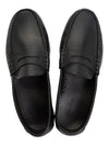 Coraux Leather Loafers Black - PARABOOT - BALAAN 3