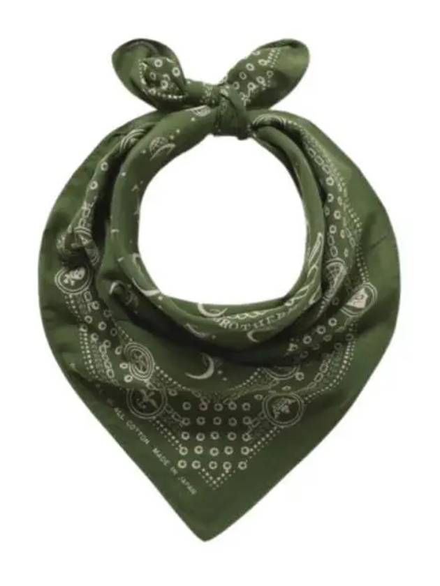 Flight Bandana Scarf Olive - POLO RALPH LAUREN - BALAAN 2