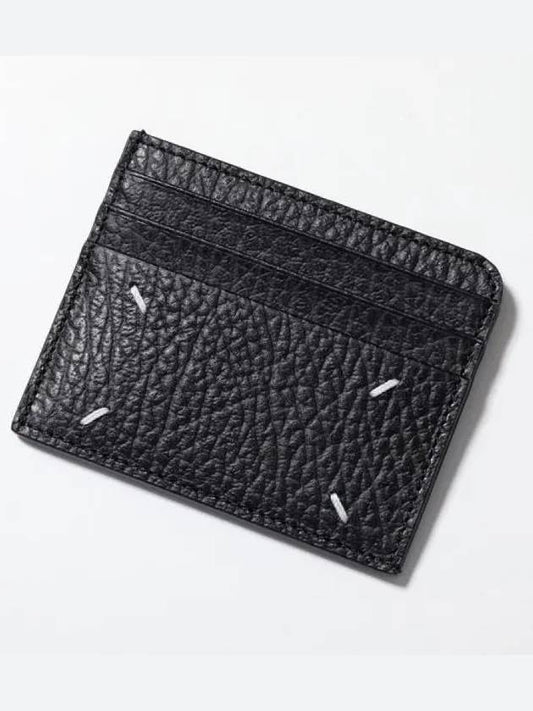 Stitch Card Wallet Black - MAISON MARGIELA - BALAAN 2