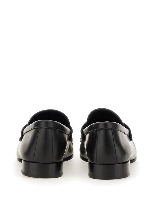 4G Leather Loafers Black - GIVENCHY - BALAAN 5