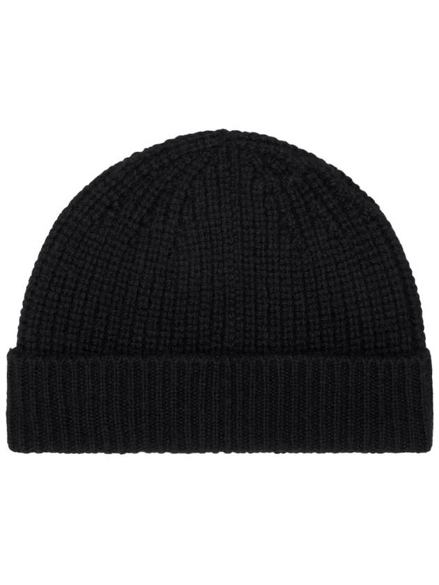 Triomphe Cashmere Seamless Beanie Black - CELINE - BALAAN 3