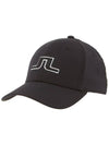 Logo Angus Ball Cap Black - J.LINDEBERG - BALAAN 6