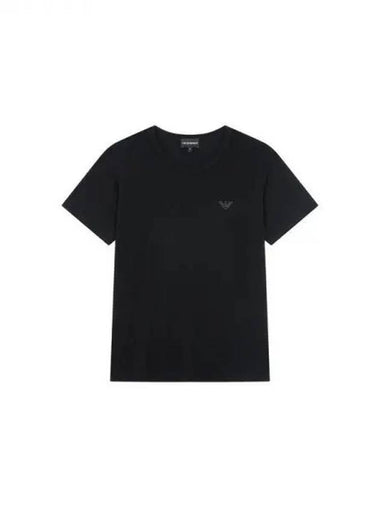 Women s Soft Easy Logo T Shirt Black 271222 - EMPORIO ARMANI - BALAAN 1