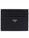 Selleria Leather Card Wallet Black - FENDI - BALAAN 2