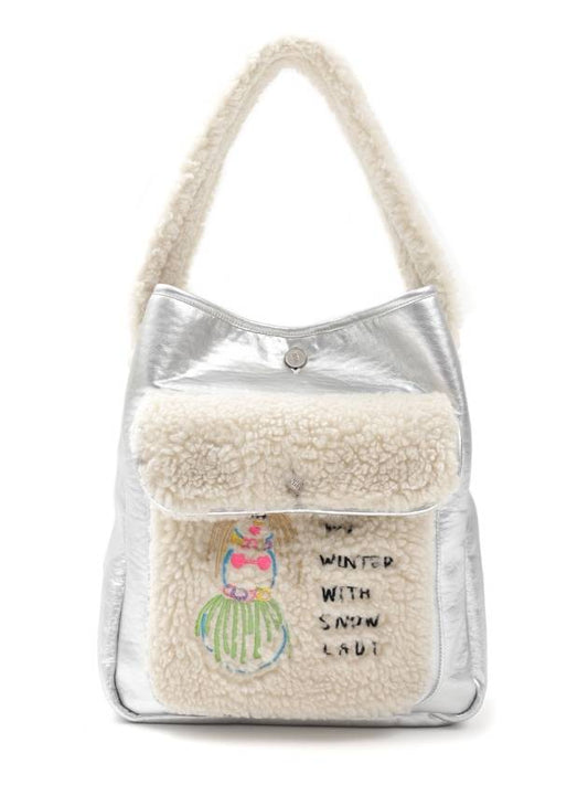 Snow Lady Shoulder Bag Silver - NDA - BALAAN 2