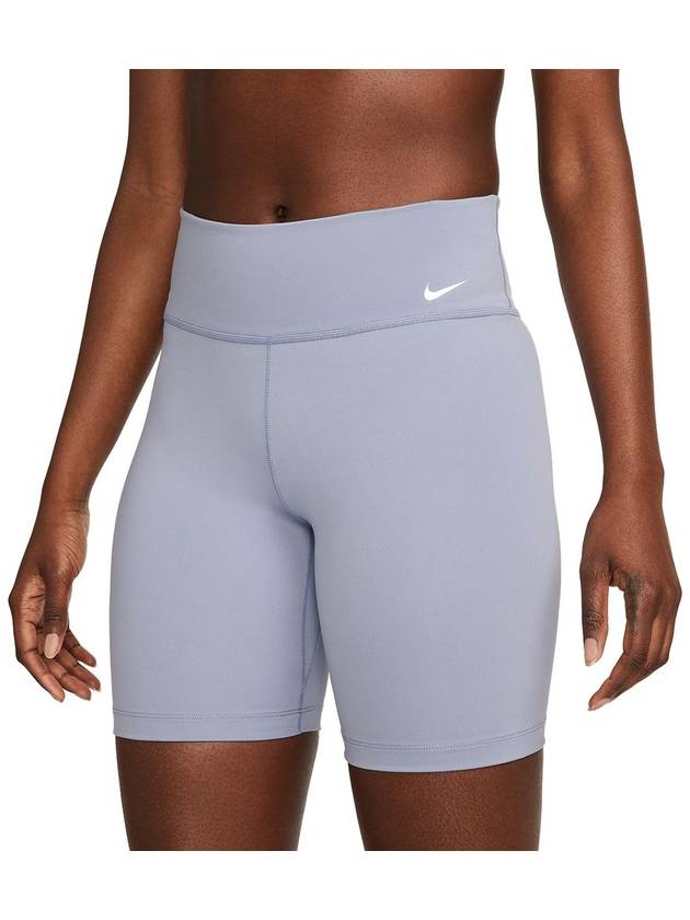 Women's Mid-Rise 7Inch Biker Shorts Grey - NIKE - BALAAN 2