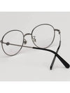 Eyewear Round Metal Eyeglasses Black - MONCLER - BALAAN 5