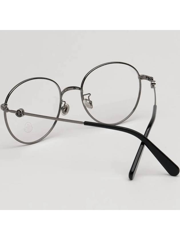 Eyewear Round Metal Eyeglasses Black - MONCLER - BALAAN 5