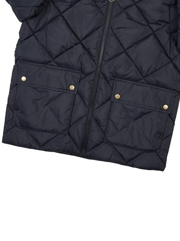 Norton Quilting Padding Jacket Black - BARBOUR - BALAAN 9