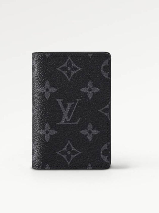 Pocket Organizer Monogram Card Wallet Black - LOUIS VUITTON - BALAAN 2