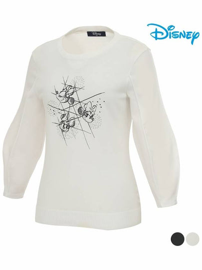 Sleeve Point Round Knit Sweater DL1LKT009 - DISNEY GOLF - BALAAN 2