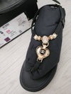 23C Heart CC Logo Jewelry Sandals G39674 - CHANEL - BALAAN 2