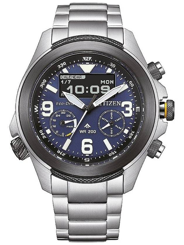 Citizen Promaster Analog-Digital Blue Dial Men's Watch JV1006-51L - CITIZEN - BALAAN 1