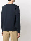 Men's VPC Logo Print Crew Neck Sweatshirt Navy - A.P.C. - BALAAN 6