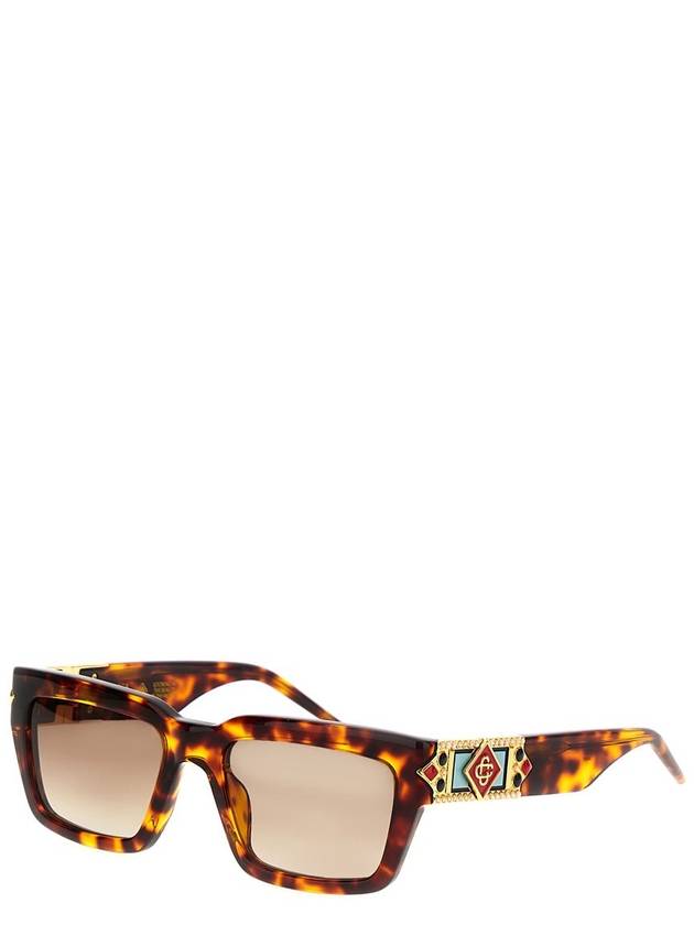 Casablanca 'The Tortoiseshell Square Metope' Sunglasses - CASABLANCA - BALAAN 3