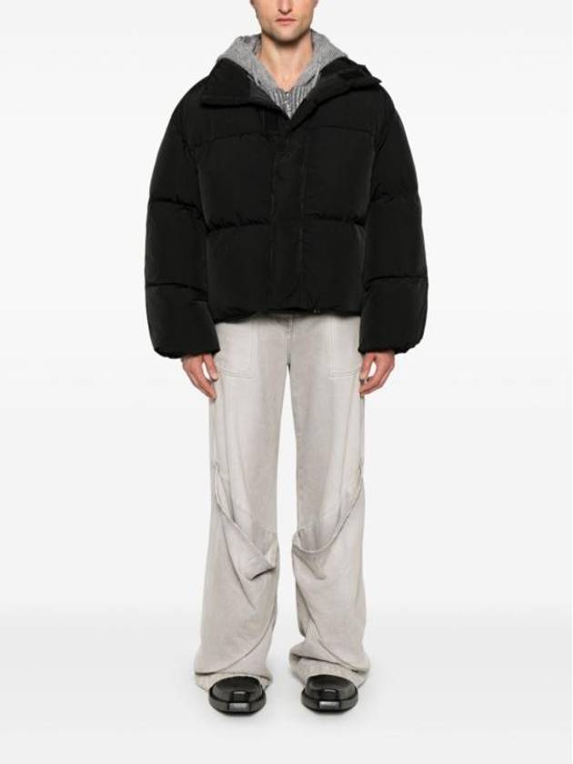 Sprayed High Neck Padding Black - ACNE STUDIOS - BALAAN 6