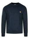 Fox Head Patch Regular Sweatshirt Midnight Blue - MAISON KITSUNE - BALAAN 2