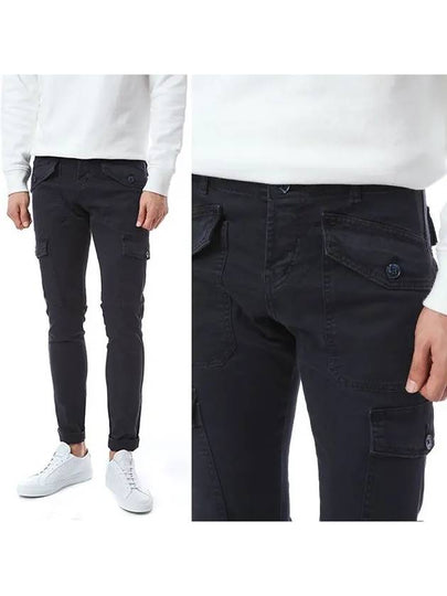 steel logo cargo jeans black - BRIAN DALES - BALAAN 2