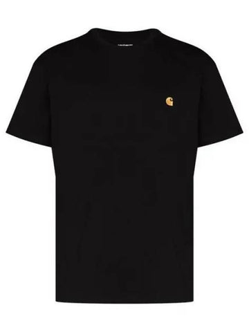 WIP I026391 Embroidered logo chase short sleeve t shirt 1006566 - CARHARTT - BALAAN 1