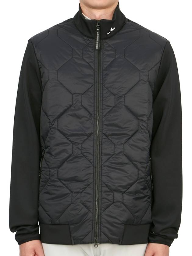 quilt hybrid padded jacket black - J.LINDEBERG - BALAAN 2