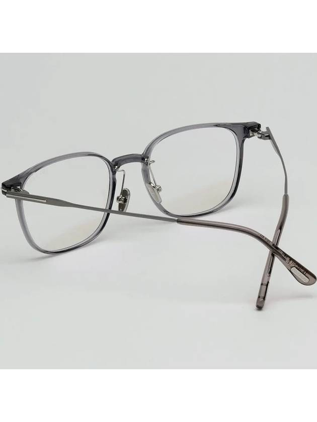 Eyewear Square Acetate Eyeglasses Grey - TOM FORD - BALAAN 5